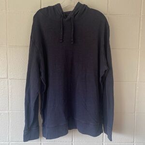 Men’s Navy Blue Faherty Light Weight Sweatshirt - Organic Cotton - Size XXL